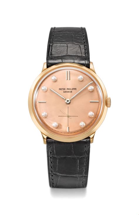 Patek Philippe. An exceptional and previously unrecorded 18K .